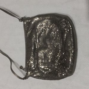 Vintage Whiting and Davis metal mesh bag